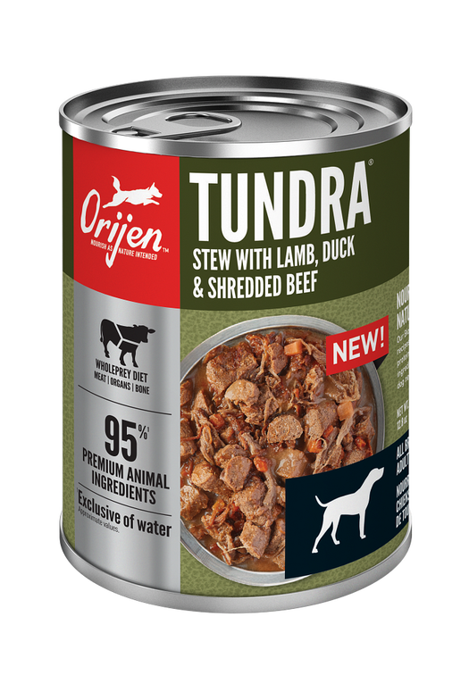 Tundra Stew Recipe with Shredded Beef, Duck & Lamb